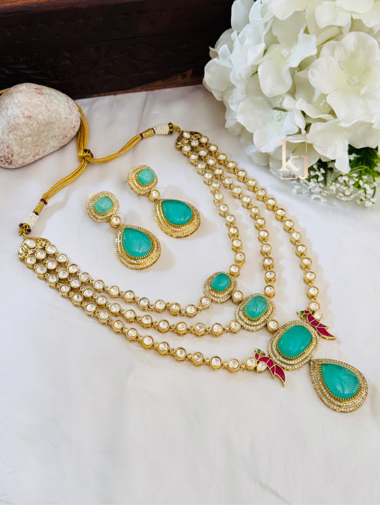 Naina 3 layers Necklace set