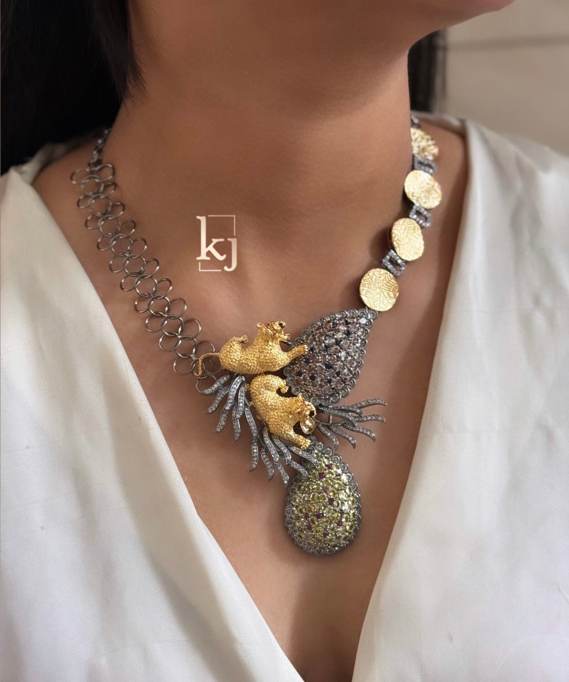 Bluebell necklace set