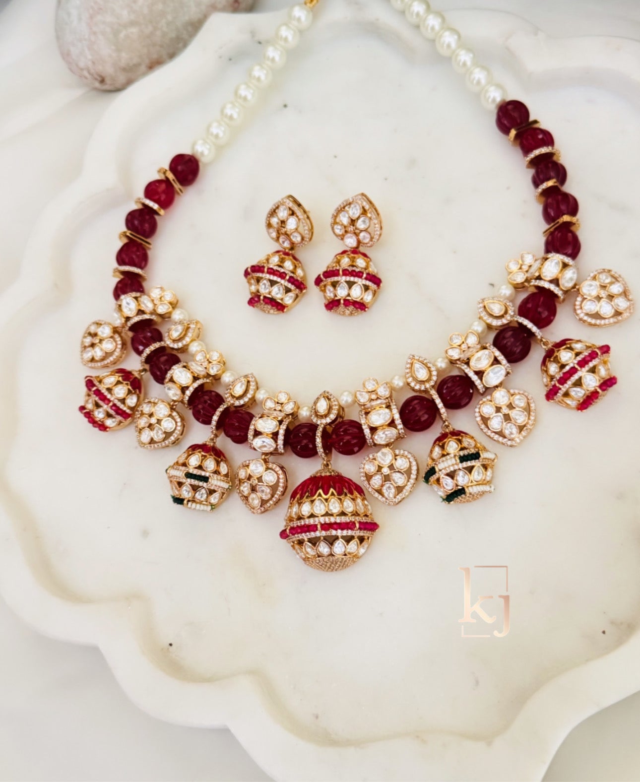 Rosett necklace set
