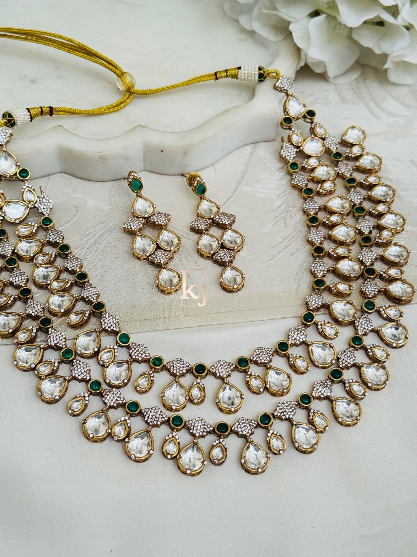 Aaron 2layers necklace set