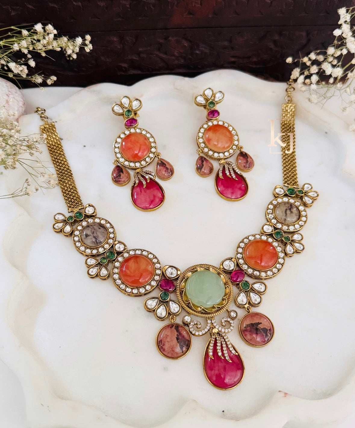 Alica necklace set