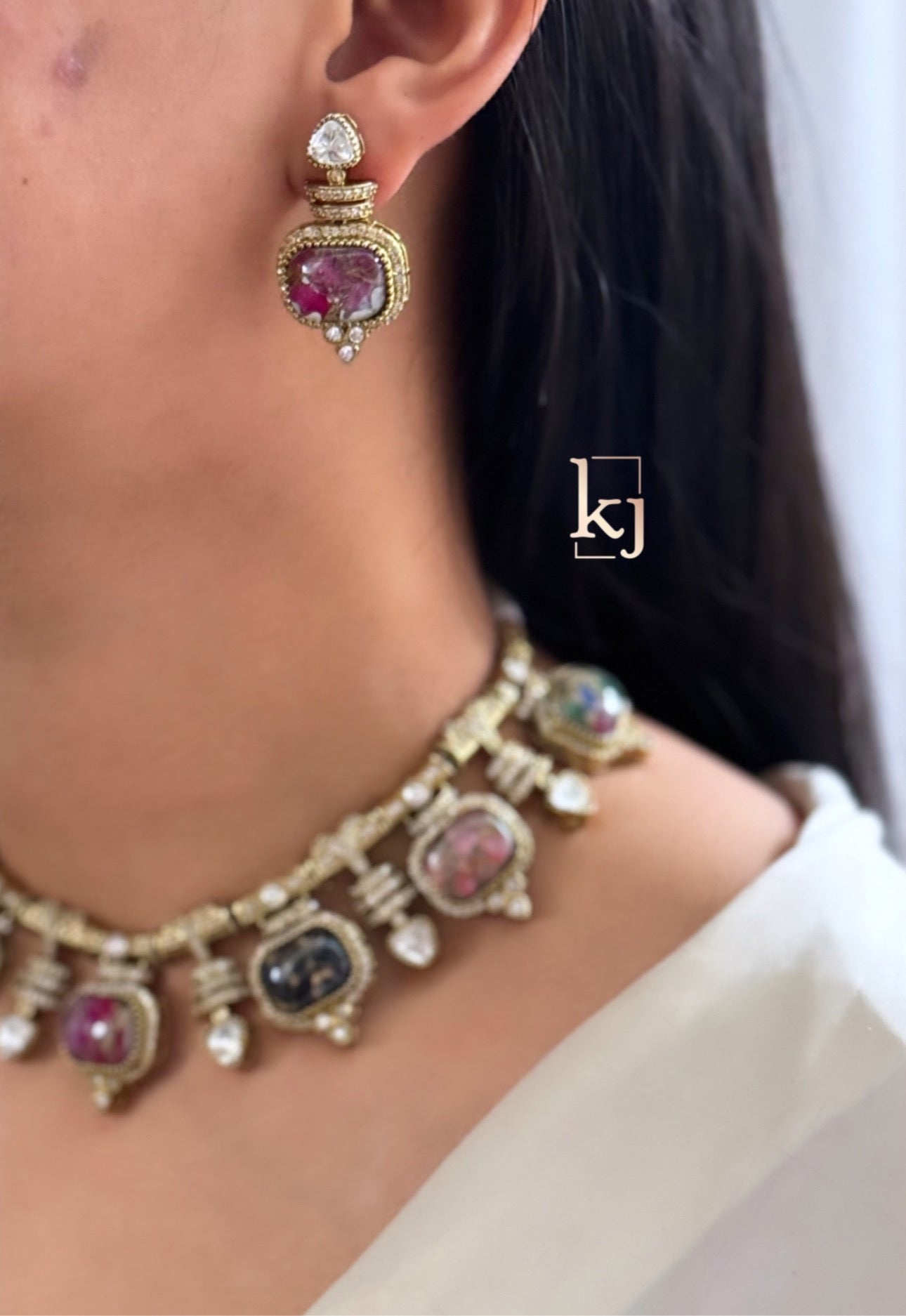 Helene necklace set