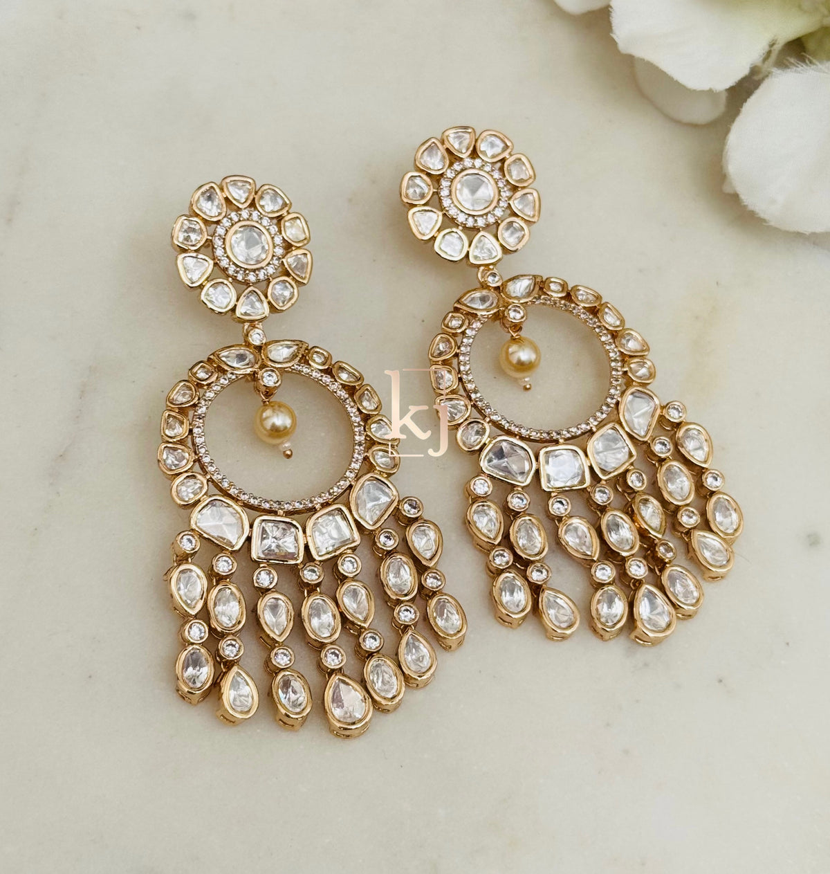 Deny earring set