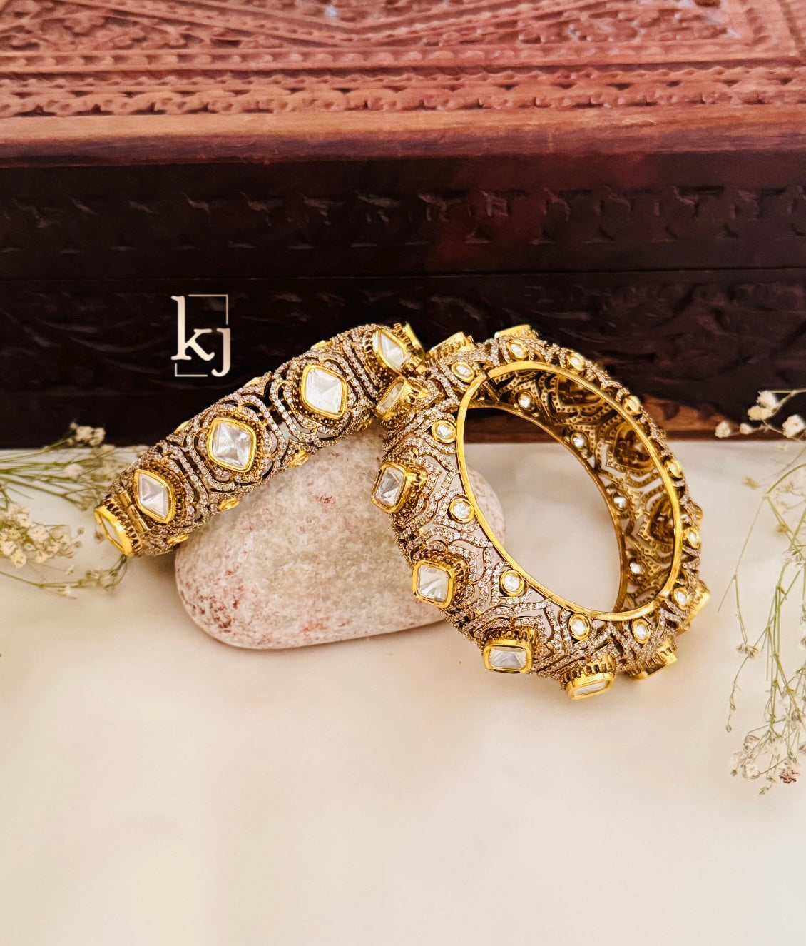 Eleanor bangle set pair