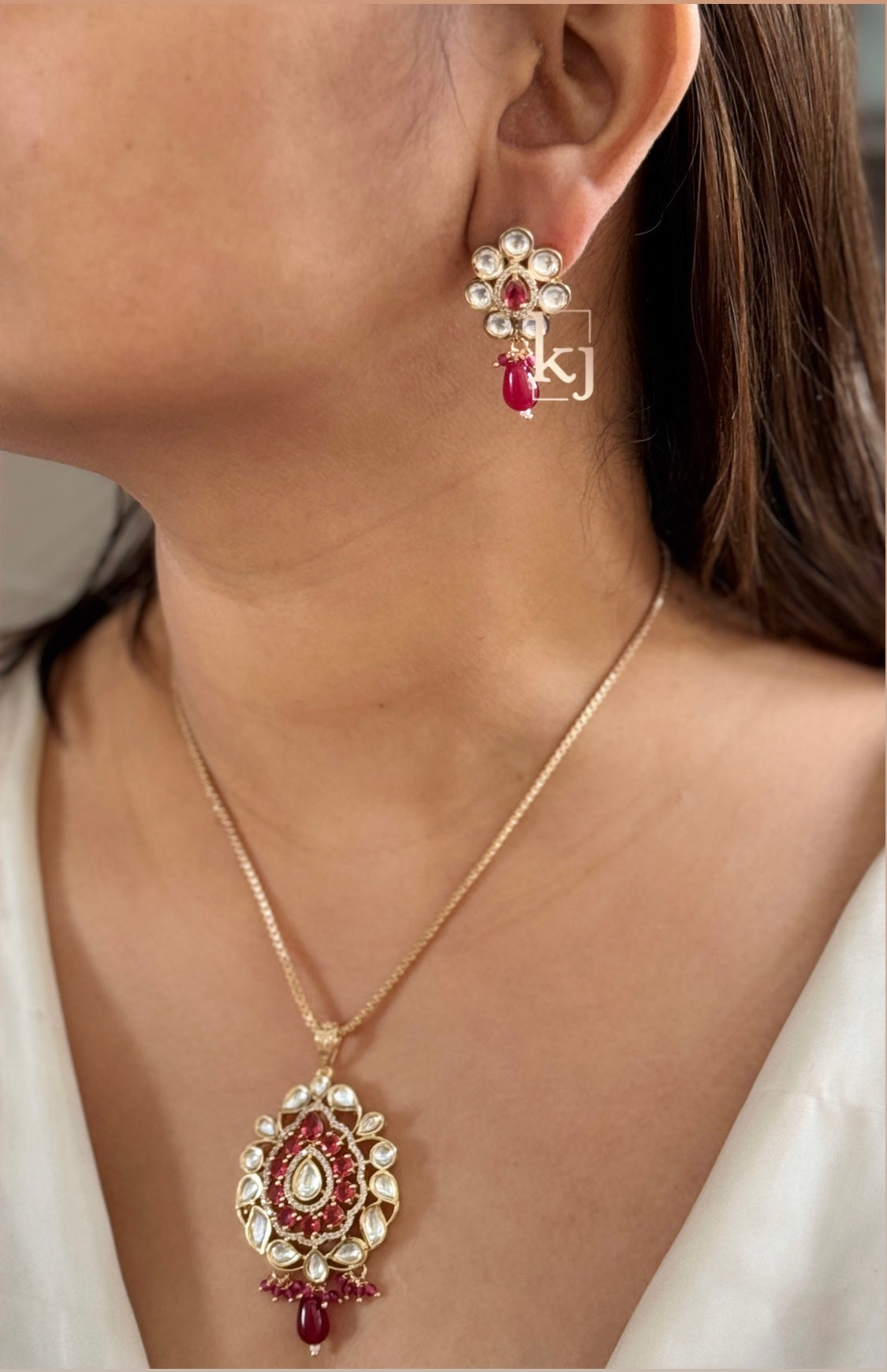 Milan pendent set
