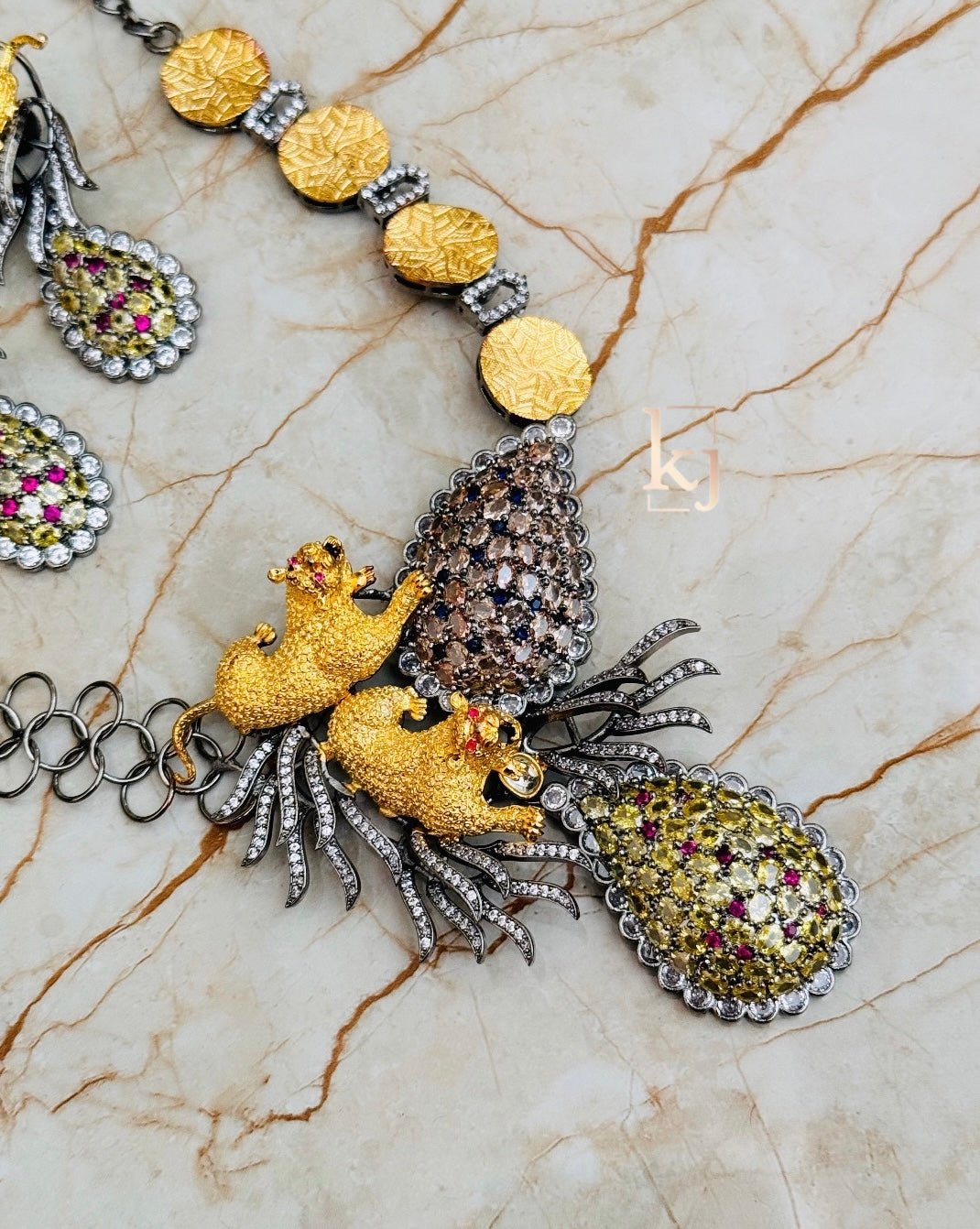 Bluebell necklace set