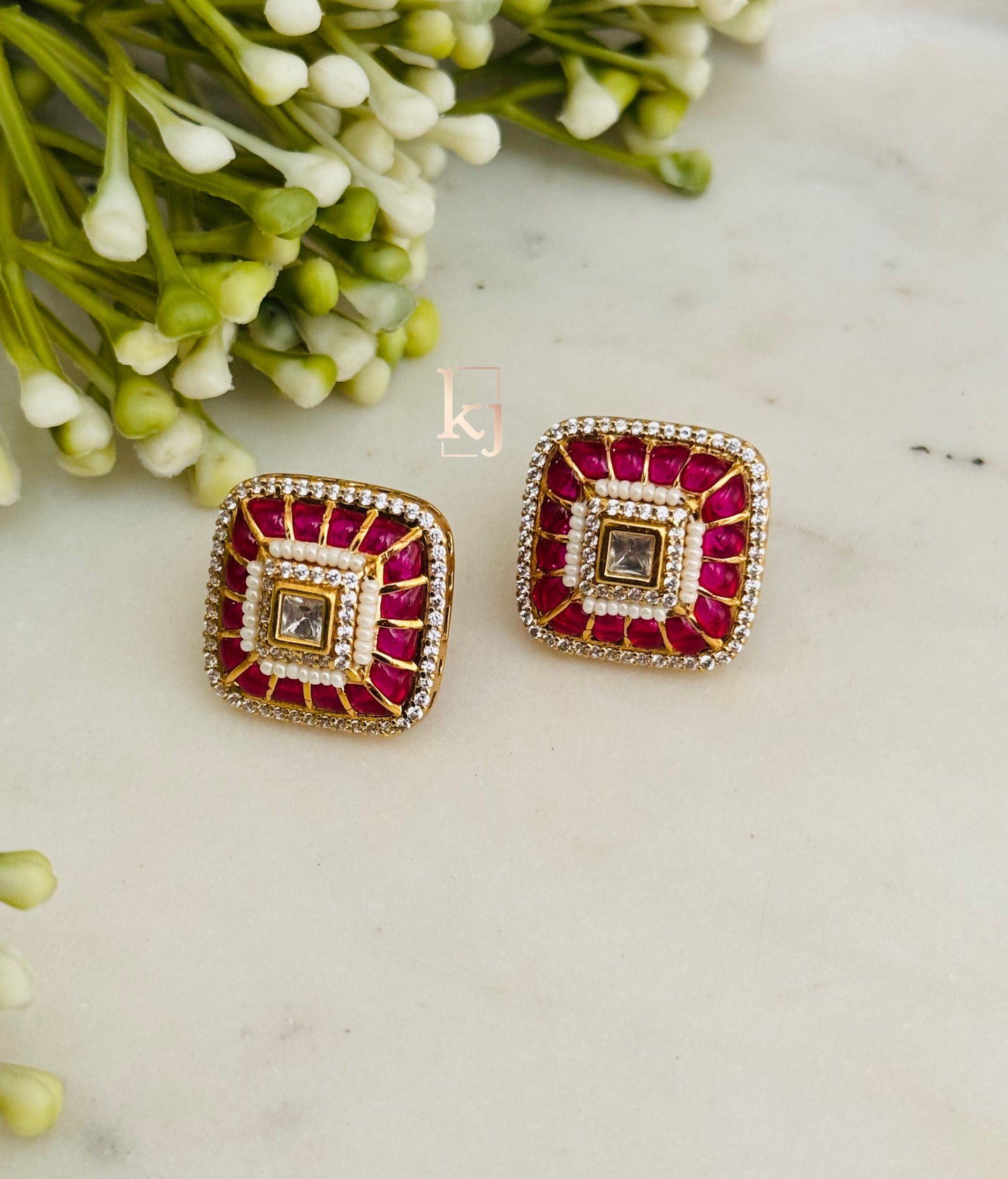 Alina stud earrings set