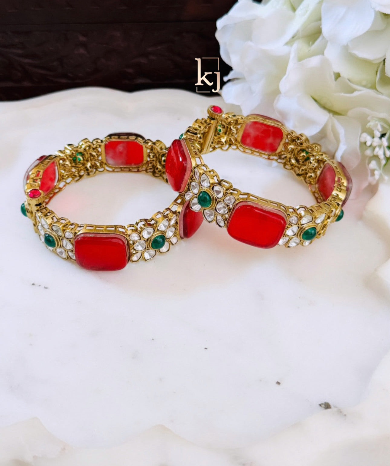 Elara Bangle set pair