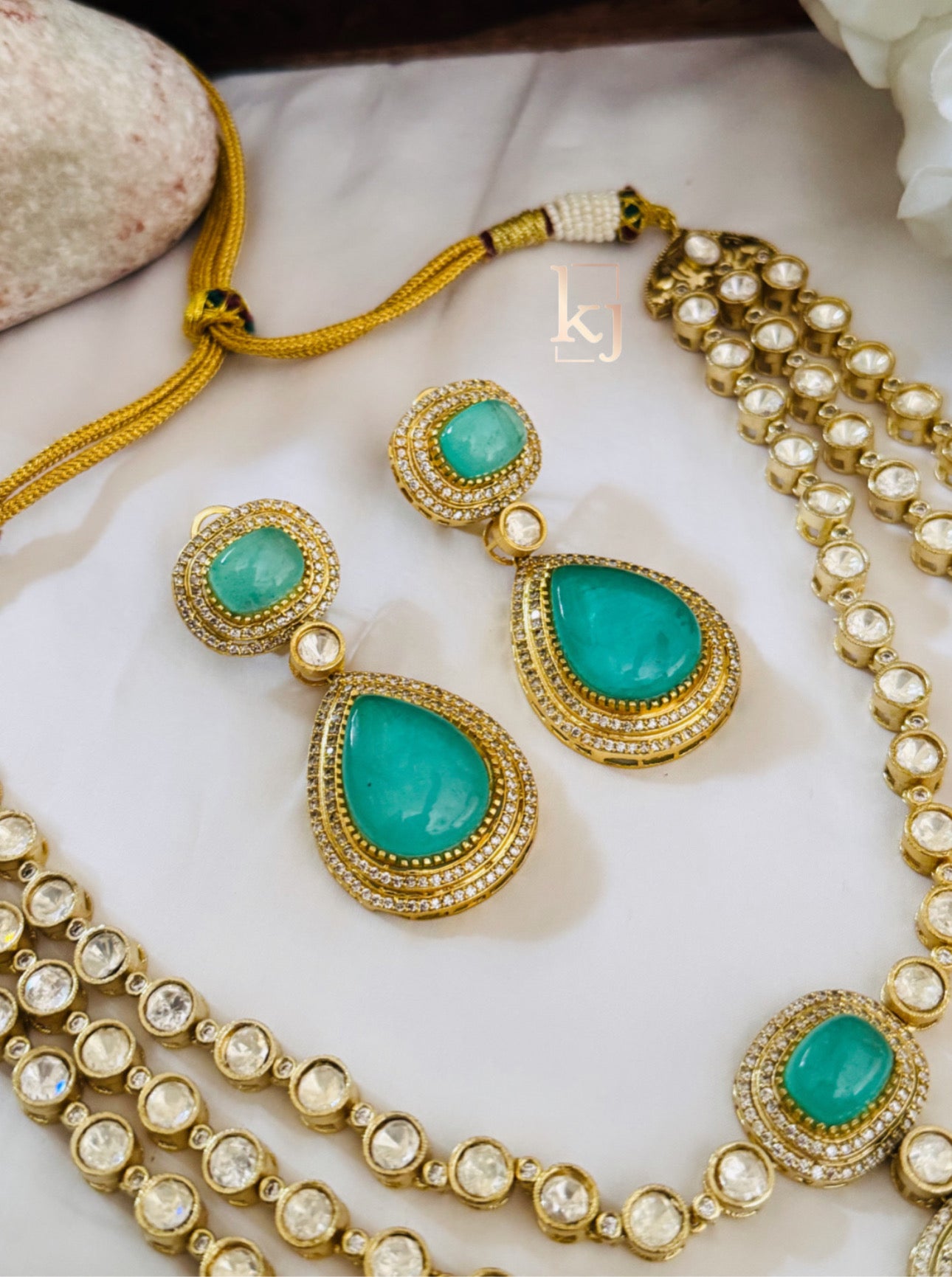 Naina 3 layers Necklace set