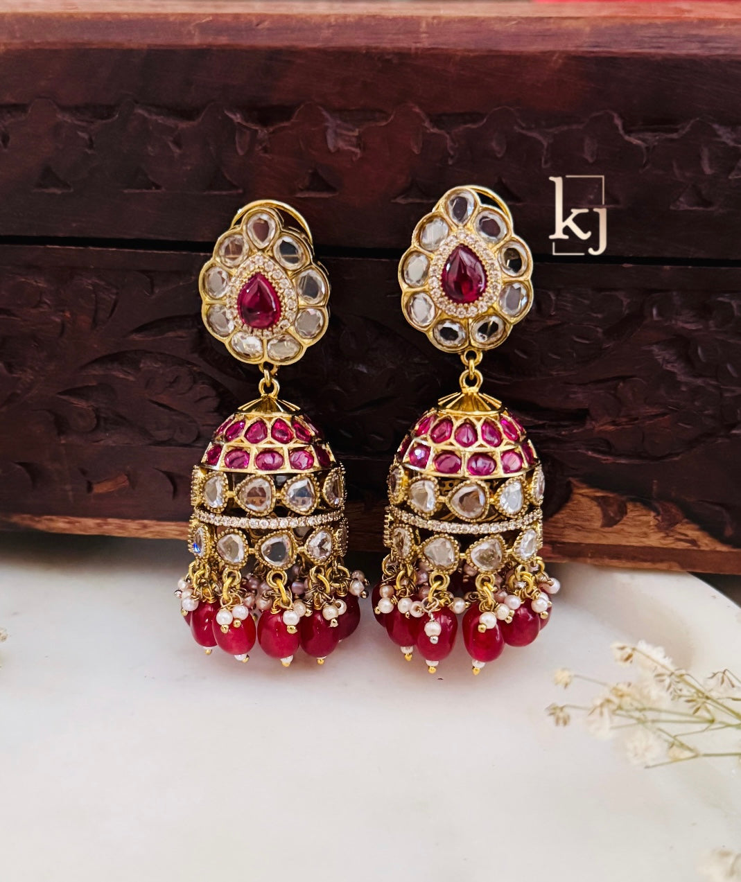 Onyxi earrings set