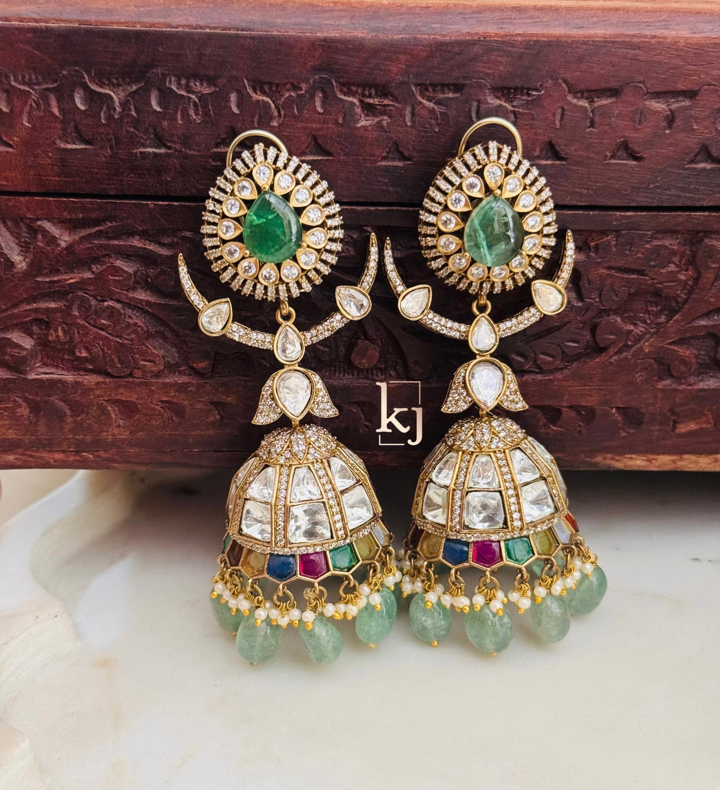 Myra earrings set