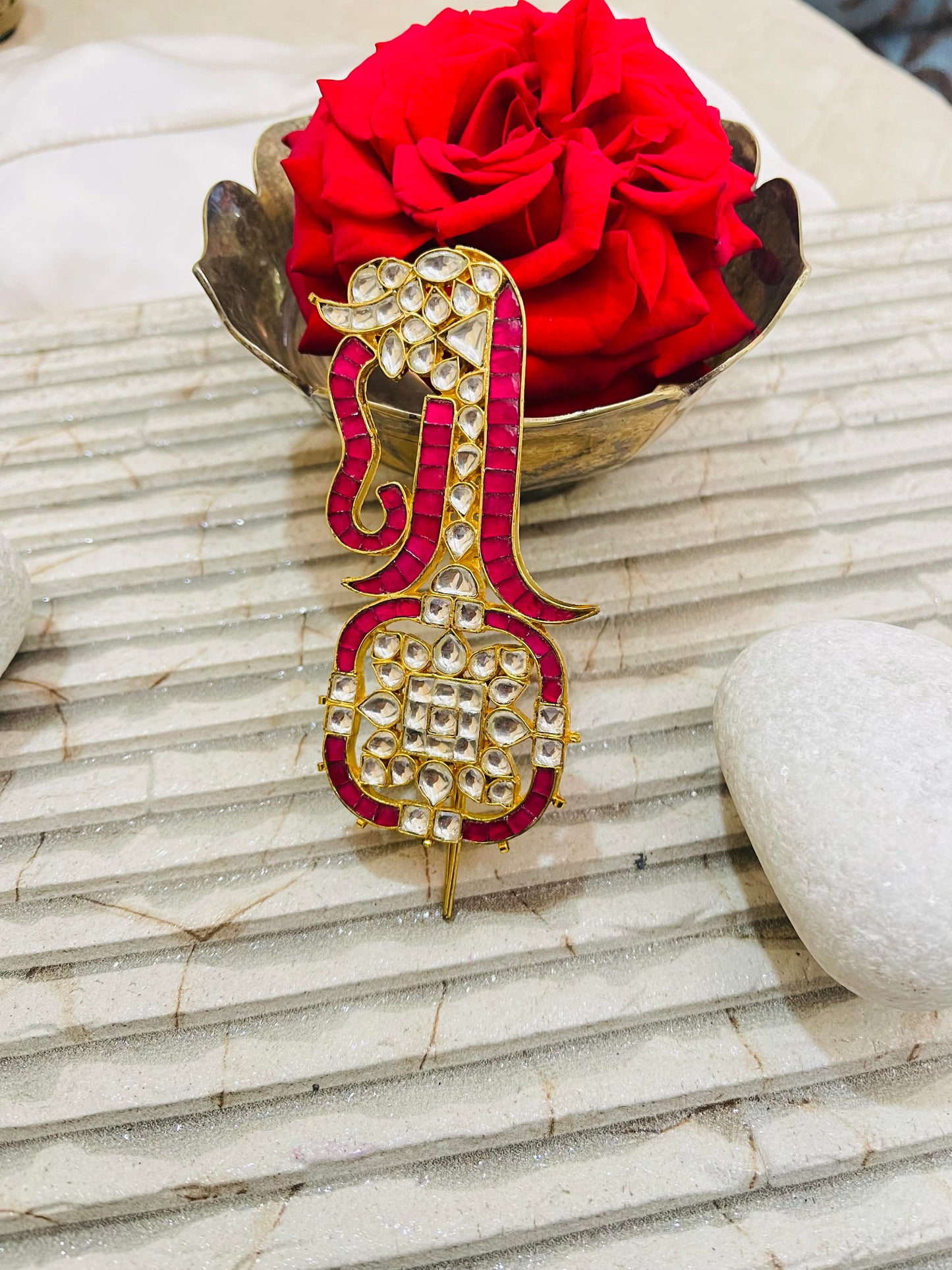 Qashi Classic Kalangi With Red Plating