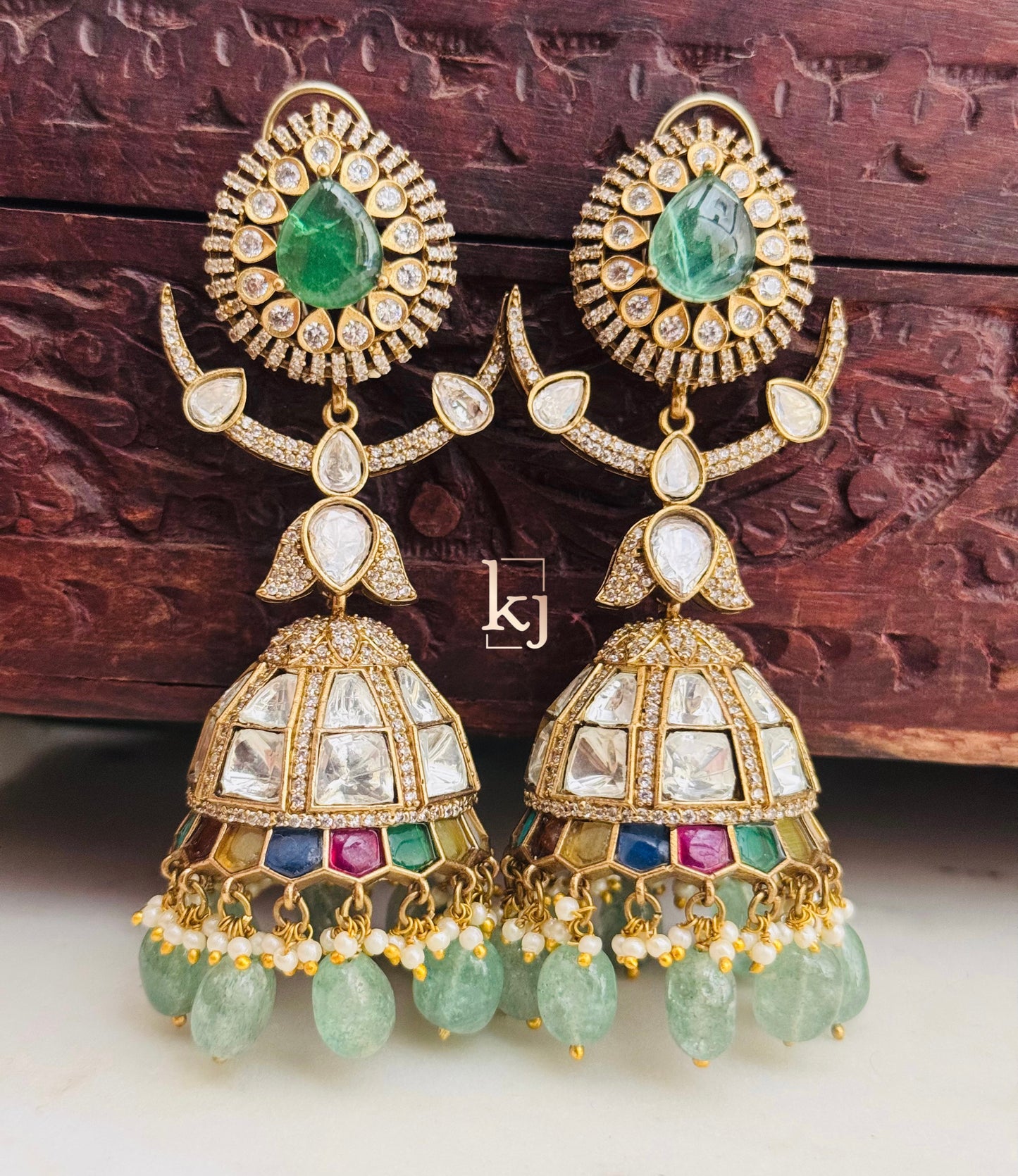 Myra earrings set