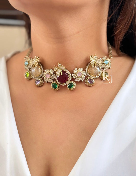 Chromi choker set