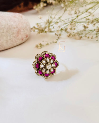 Plumeria Ring