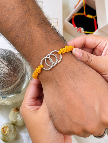 92.5 Silver Fiyona Rakhi