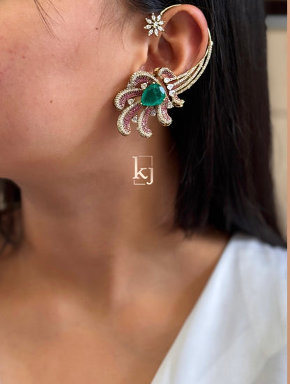 Blosy earcuff earrings