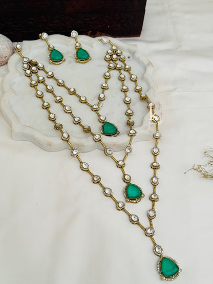 Zen three layers necklace set