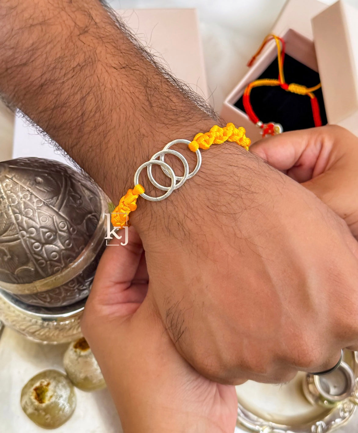 92.5 Silver Fiyona Rakhi