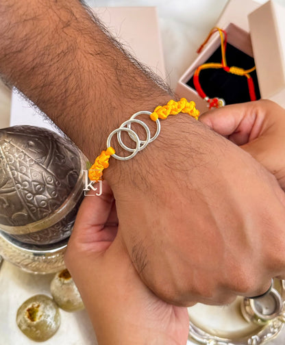 92.5 Silver Fiyona Rakhi