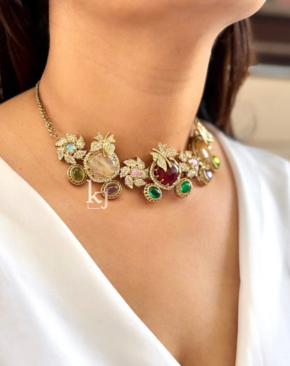 Chromi choker set