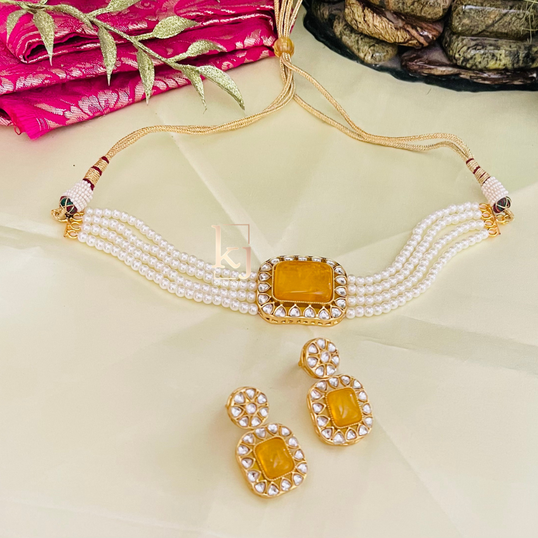 Farisha Stone Chokers Set
