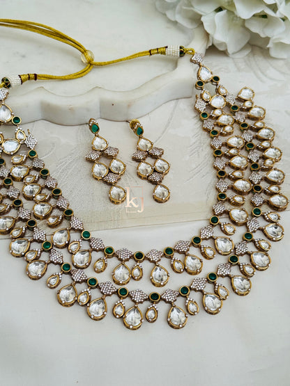 Aaron 2layers necklace set