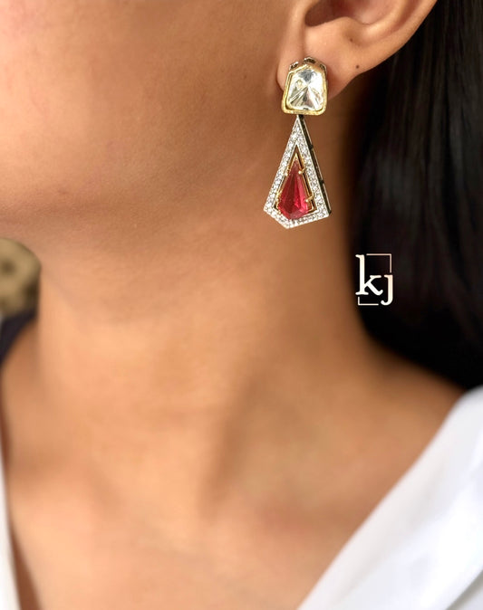 Grin earrings set