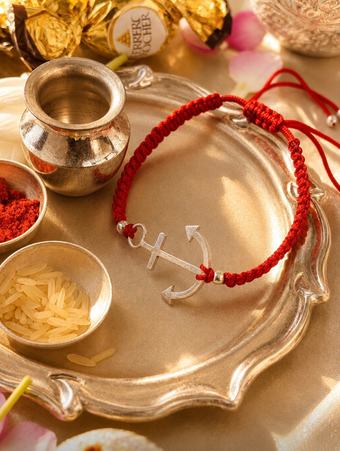92.5 Silver Sophia Rakhi
