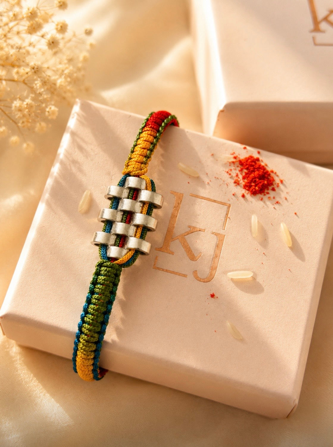 92.5 Silver enna Rakhi
