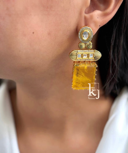 Mira Stone Earrings