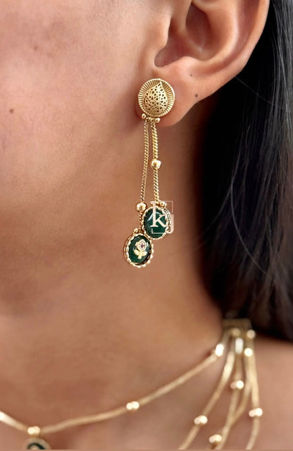 Lira 5 layer elegant necklace set