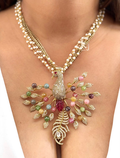 Noil pendant set