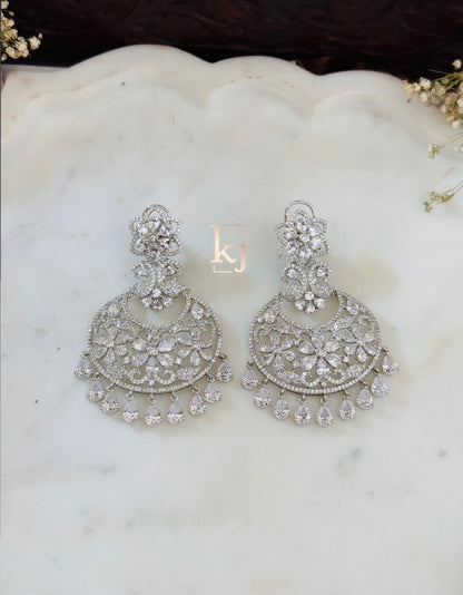 Rebeca Earrings with maang tikka set