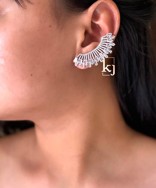 Wren earcuff earrings set