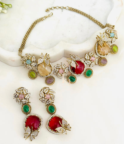 Chromi choker set