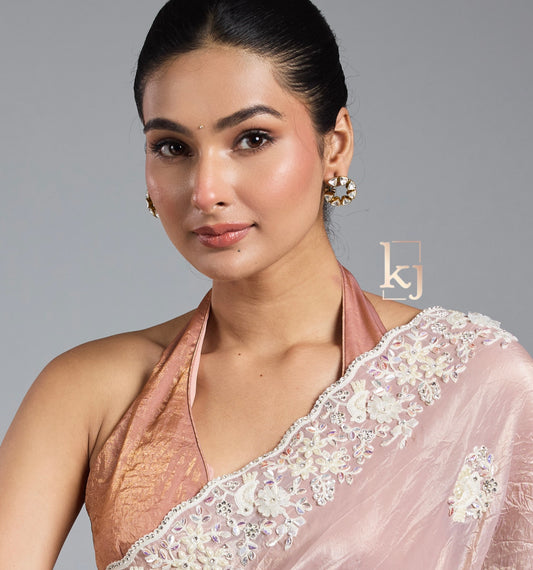 Round polki studs