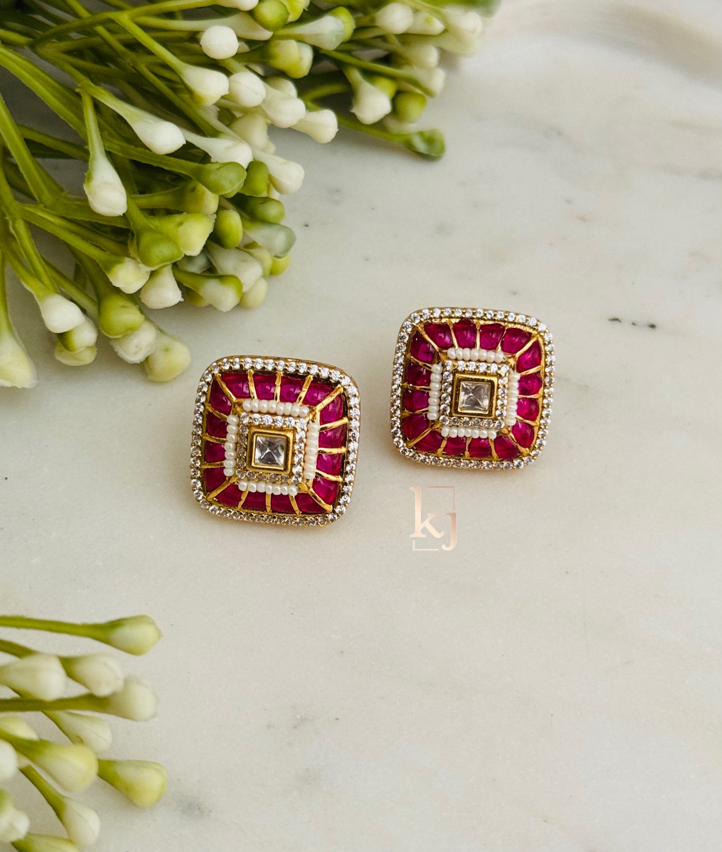 Alina stud earrings set