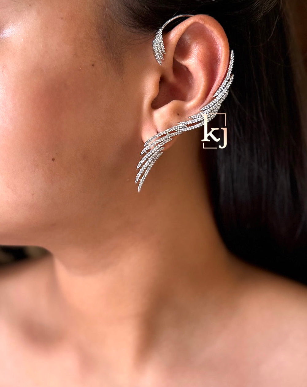 Scarlett earcuff earrings set