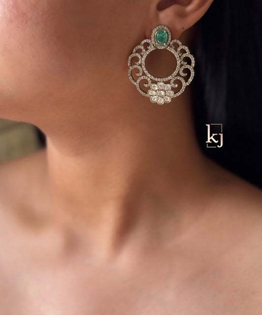 Laghuvi Earrings set
