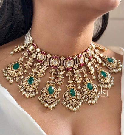 Cora bridal choker set