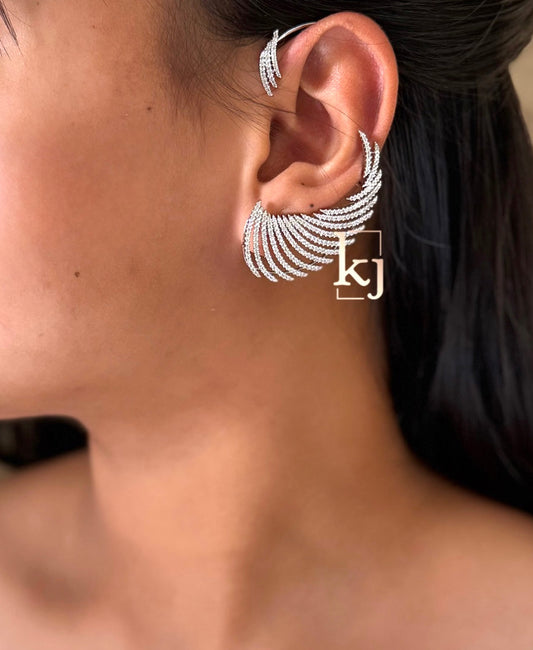 Ivy earcuff earrings set