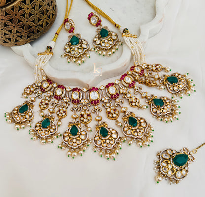 Cora bridal choker set