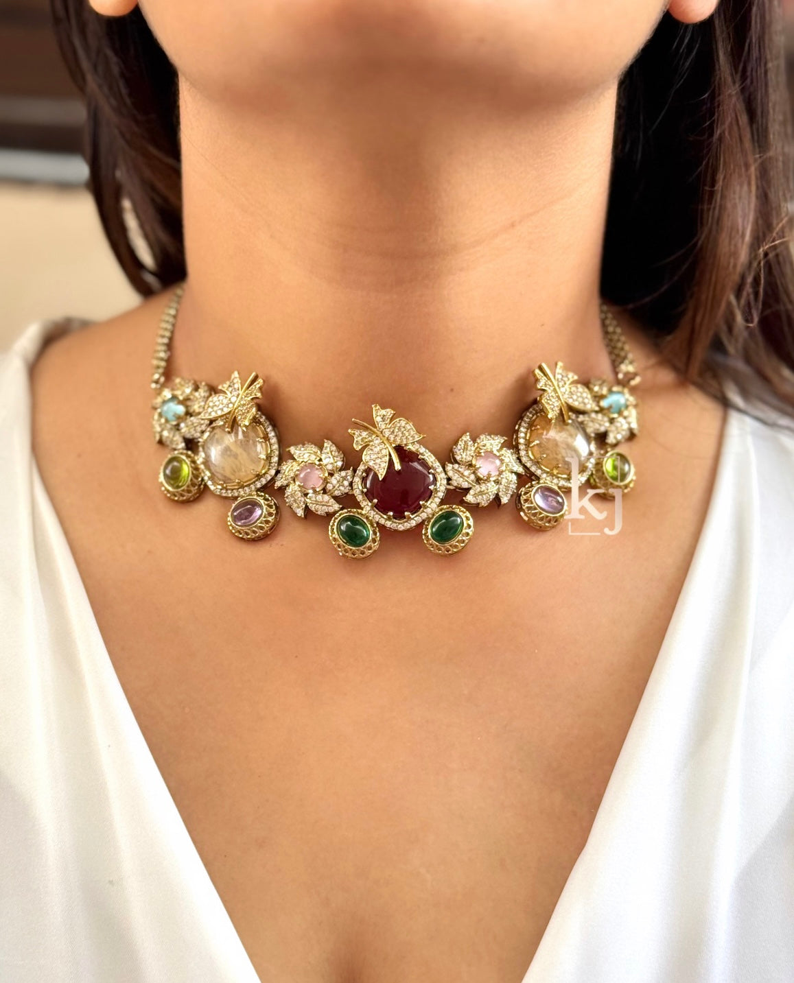 Chromi choker set