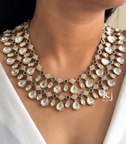 Aaron 2layers necklace set