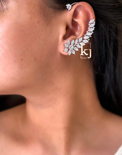 Azzy earcuff earrings set