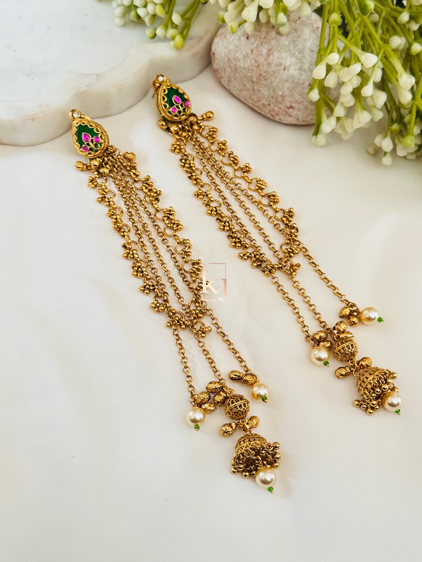 Mira earrings set