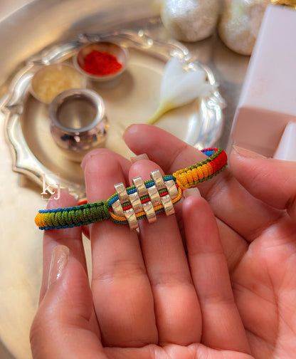 92.5 Silver enna Rakhi