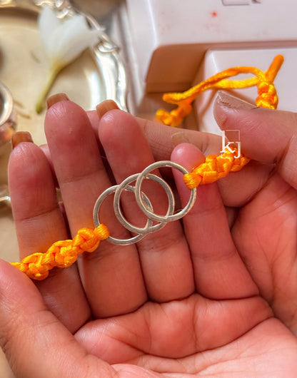 92.5 Silver Fiyona Rakhi