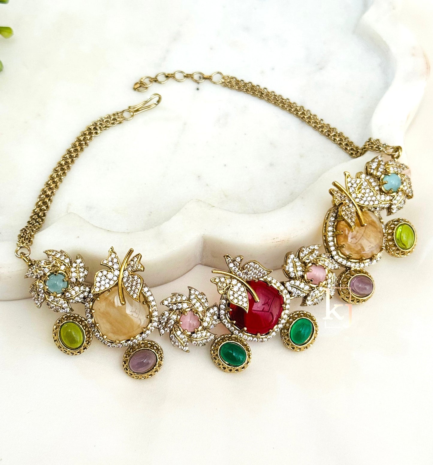 Chromi choker set